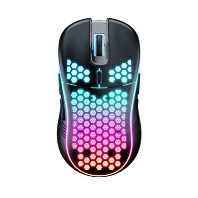 Dual Mode Ultra-Light Honeycomb RGB Mouse