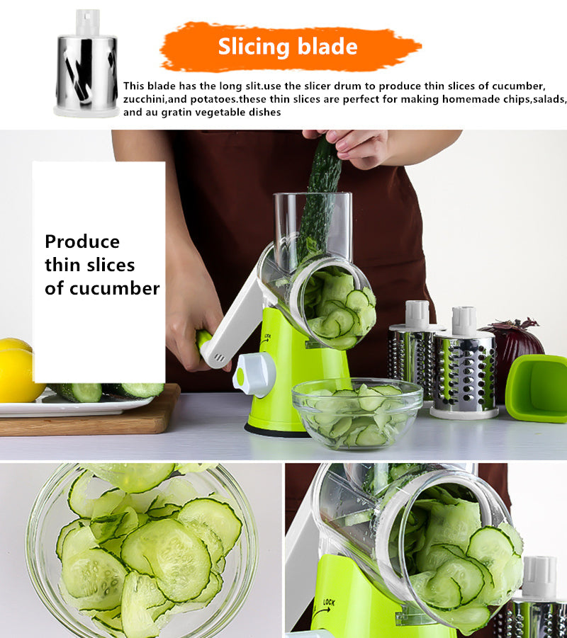 Multifunctional 3 in 1 Vegetable Cutter Kitchen Craft